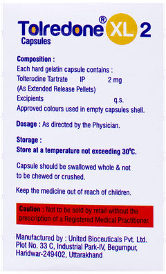 Tolredone Xl 2 Capsule 10 Tolredone Xl 2 Capsule 10